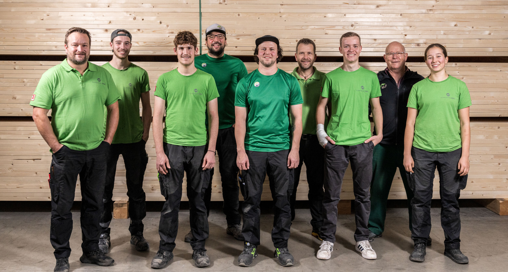 Schreinerei Merz Gmb H Webseite Team 10 Jahre